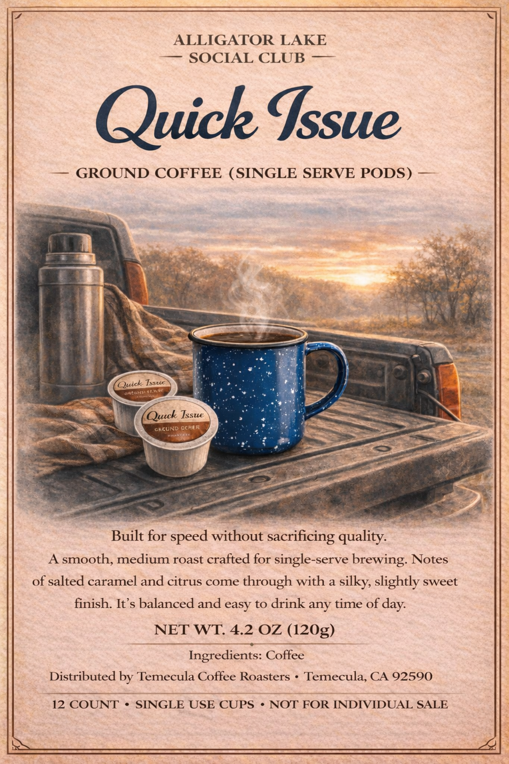 Quick Issue Pods (Medium Roast)
