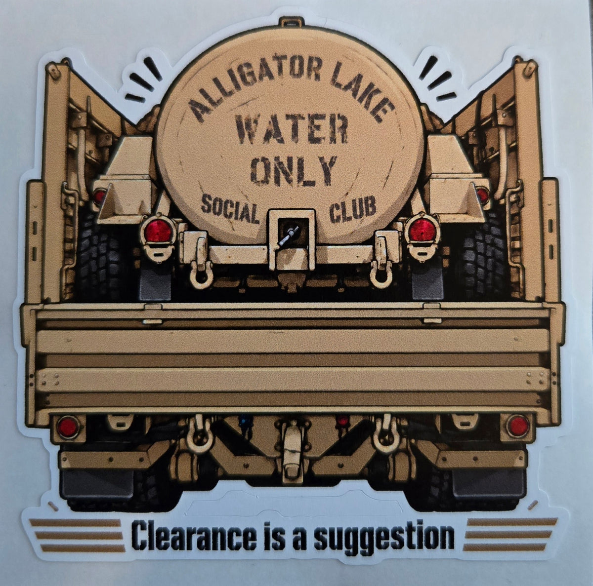 Clearance is a suggestion