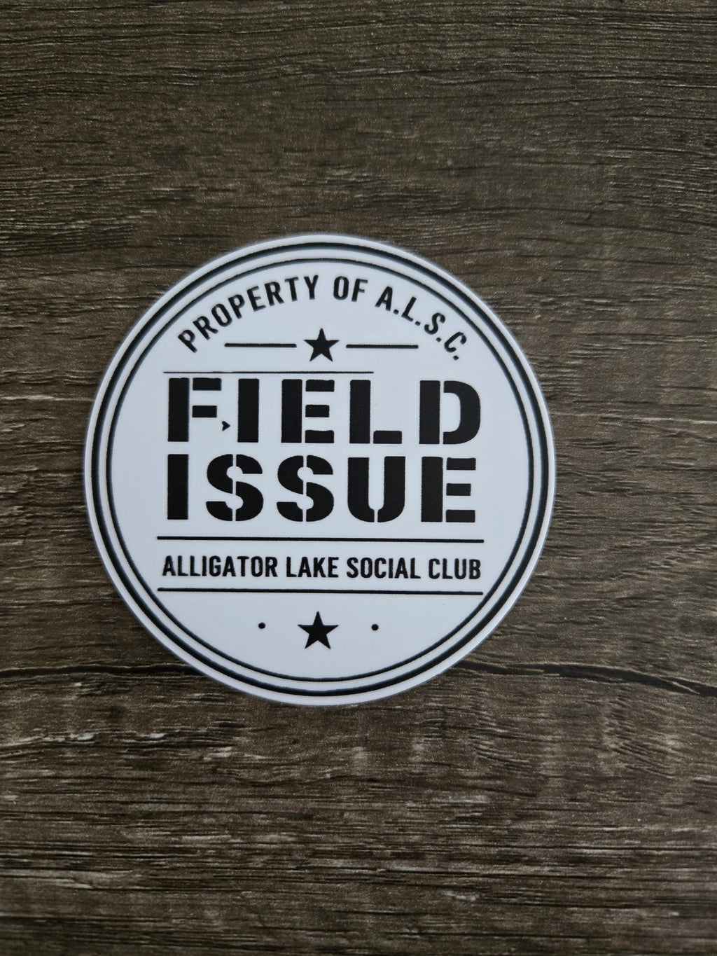 Alligator Lake Social Club 3-inch Vinyl Sticker