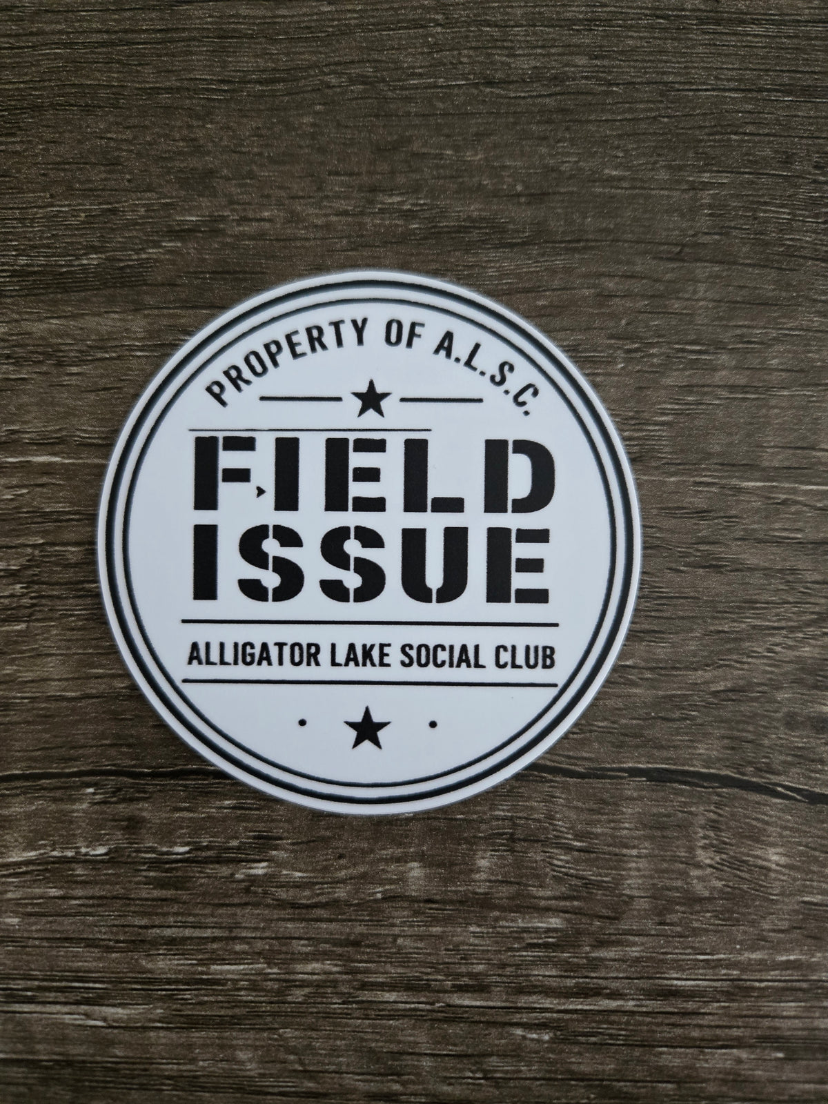 Alligator Lake Social Club 3-inch Vinyl Sticker