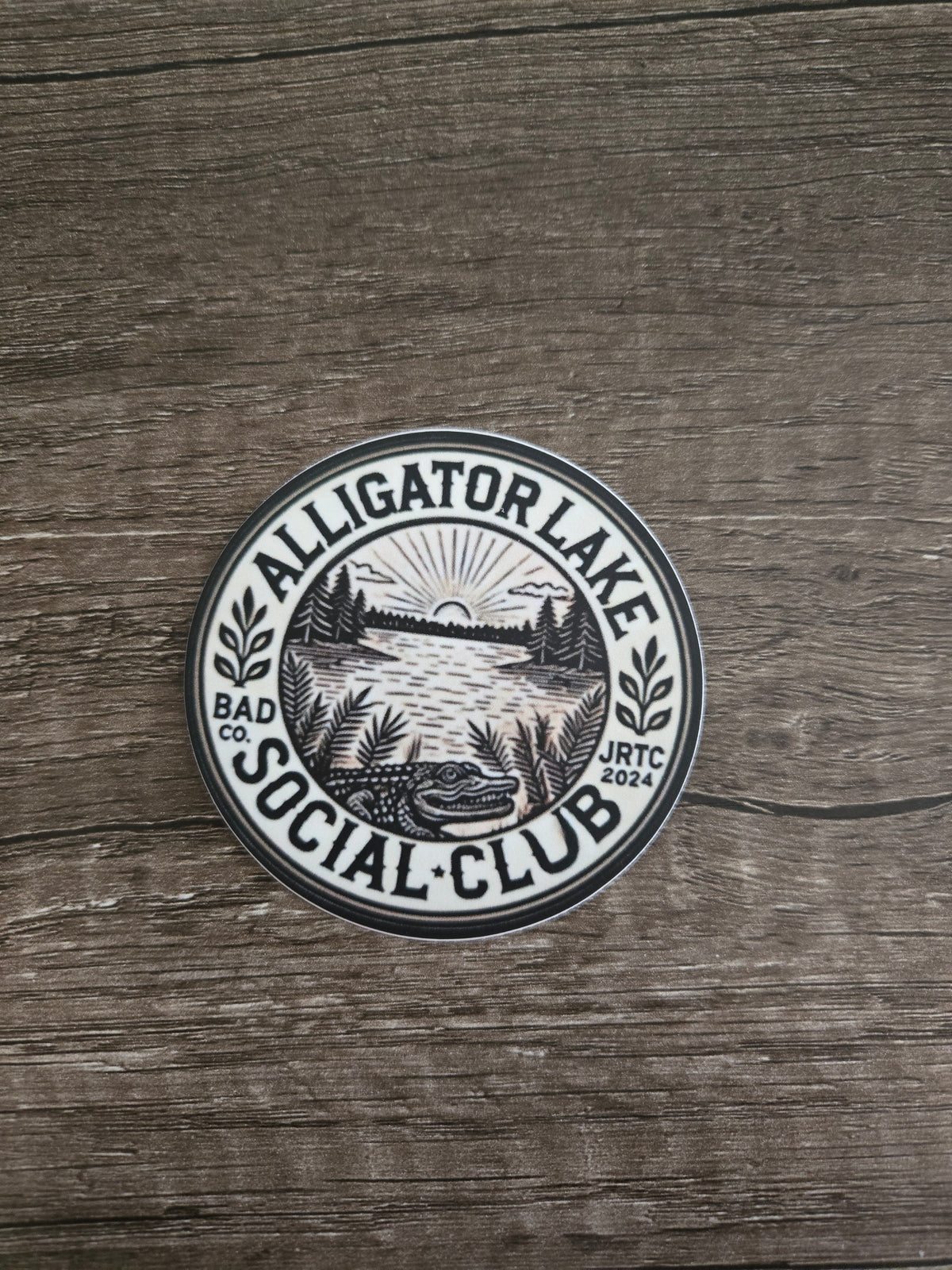 Alligator Lake Social Club 3-inch Vinyl Sticker