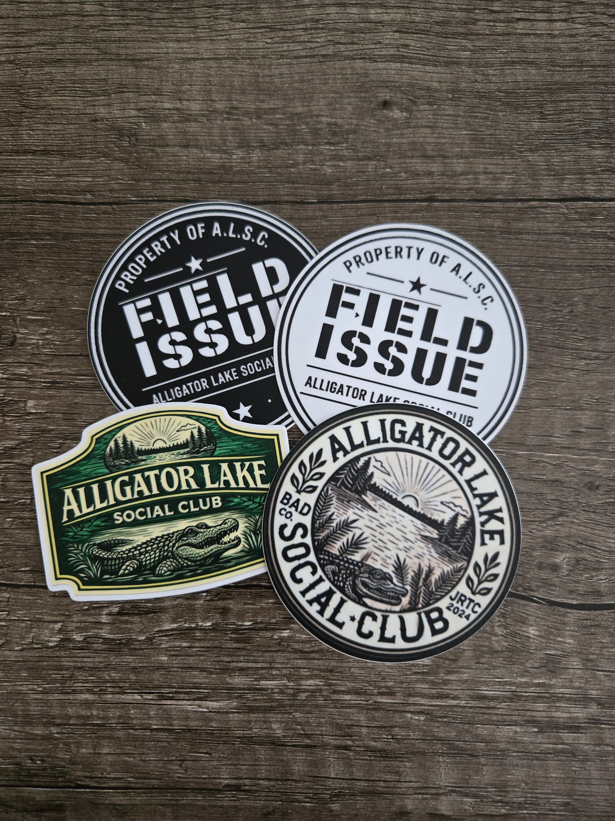 Alligator Lake Social Club 3-inch Vinyl Sticker