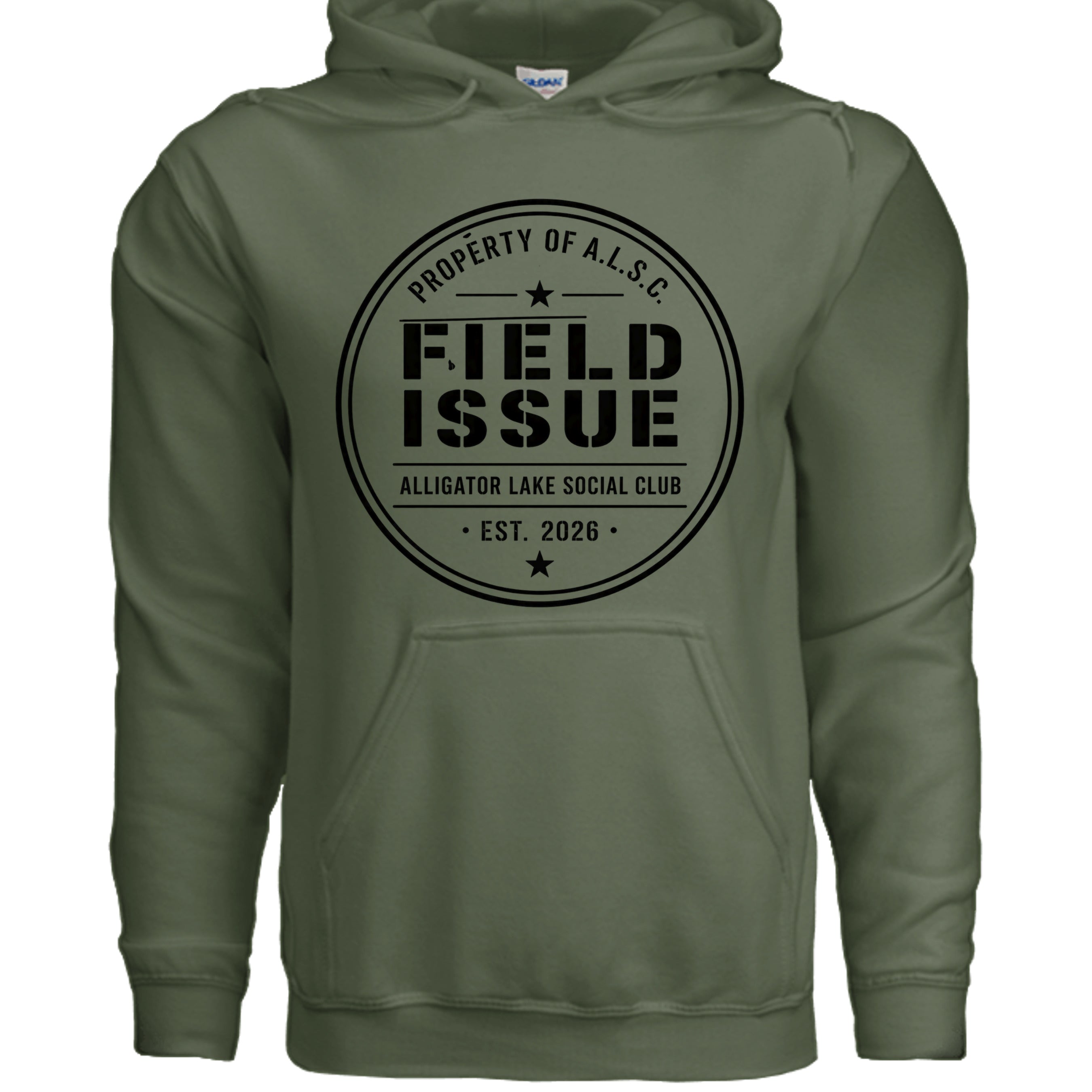 MILITARY GREEN - G185 - FRONT